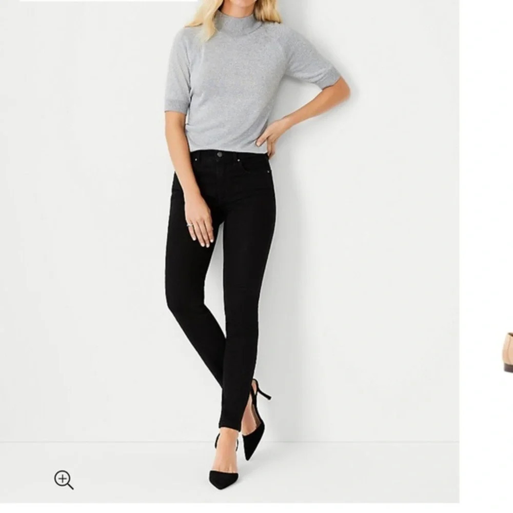 Ann Taylor petite modern knit pant in excellent condition size 0 petite